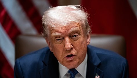 JAV prezidentas Donaldas Trumpas / Al Drago - Pool via CNP / ZUMAPRESS.com