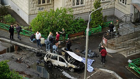 Netoli Maskvos sprogo Maskva /  / AP