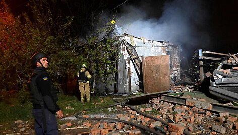 Karas Ukrainoje / SERGEY BOBOK / AFP