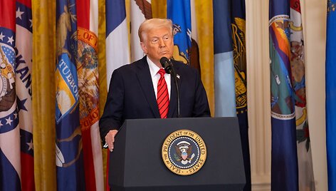 JAV prezidentas Donaldas Trumpas / Hu Yousong / ZUMAPRESS.com