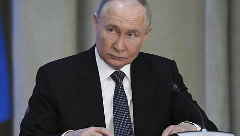 Rusijos prezidentas Vladimiras Putinas / Alexei Nikolsky / AP