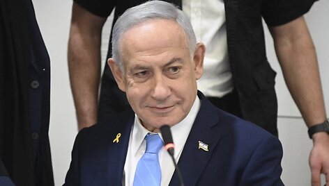 Benjaminas Netanyahu / Yair Sagi / AP