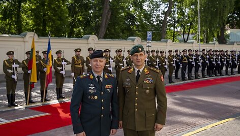 Vitalie Micov ir Raimundas Vaik&scaron;noras / LK nuotr.