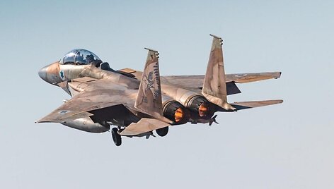 Izraelio naikintuvas / Israel Defense Forces / ZUMAPRESS.com