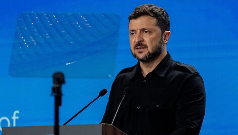 Volodymyras Zelenskis / TETIANA DZHAFAROVA / AFP
