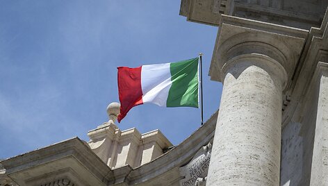 Italijos vėliava / Marcello Valeri / ZUMAPRESS.com