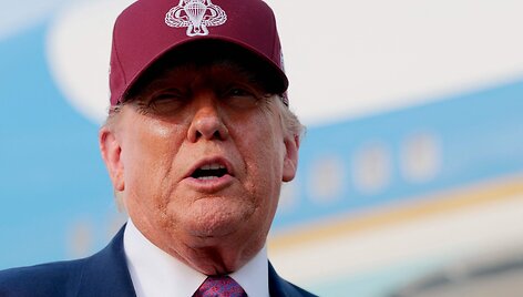 Donaldas Trumpas / ANNA MONEYMAKER / Getty Images via AFP