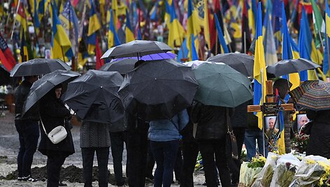 Kapinės Ukrainoje / YURIY DYACHYSHYN / AFP