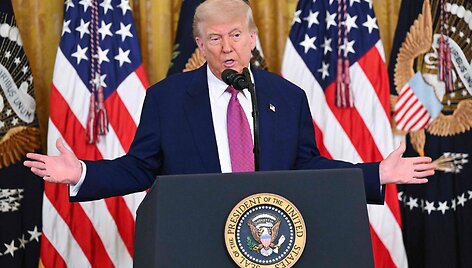 Donaldas Trumpas / SAUL LOEB / AFP