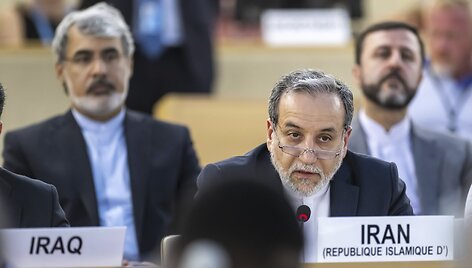 Abbasas Araghchi / MARTIAL TREZZINI / AP