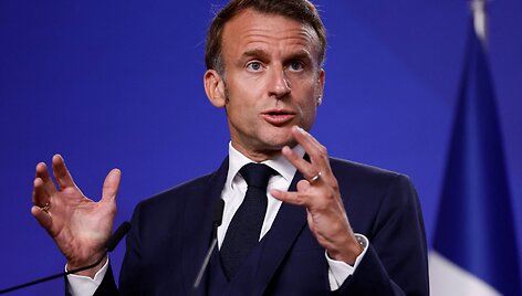 E. Macronas / ODD ANDERSEN / AFP