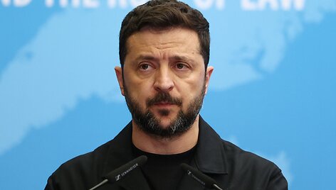 Volodymyras Zelenskis / FREDERICK FLORIN / AFP