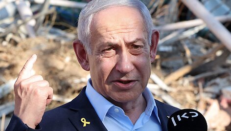 B. Netanyahu / JACK GUEZ / AFP