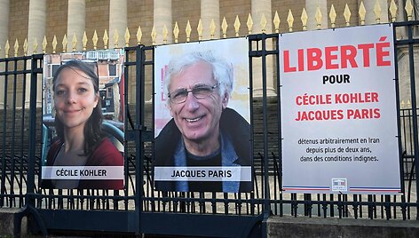 Įkalintieji Irane / BERTRAND GUAY / AFP