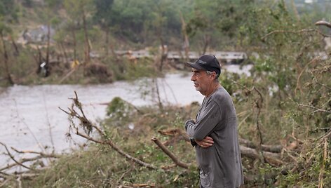 Potvynis Teksaso valstijoje / ERIC VRYN / Getty Images via AFP