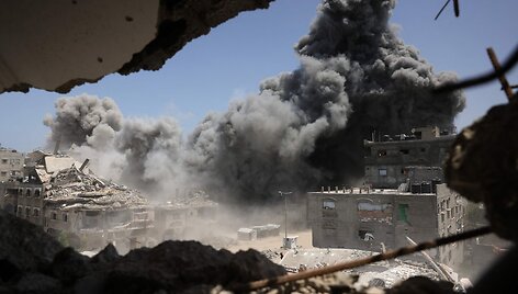 Karas Gazos Ruože / BASHAR TALEB / AFP