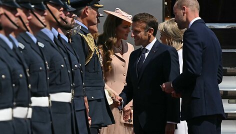 Emmanuelis Macronas / JUSTIN TALLIS / AFP