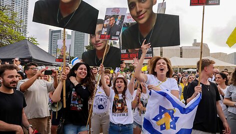 Tel Avivas / MENAHEM KAHANA / AFP