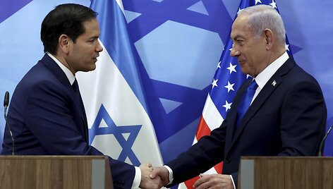 Marco Rubio su Benjaminu Netanyahu / Evelyn Hockstein / AP