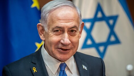 Benjaminas Netanyahu / Michael Kappeler / dpa/picture-alliance