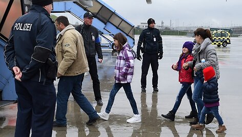 Migrantai / CHRISTOF STACHE / AFP