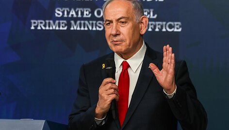 Benjaminas Netanyahu / Ronen Zvulun / AP