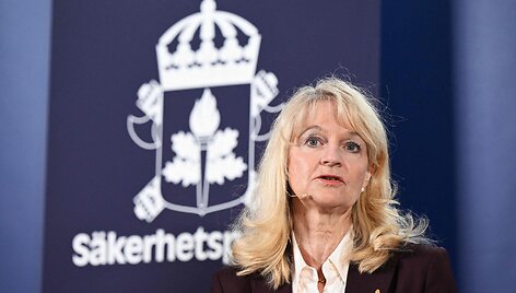 &bdquo;Sapo&ldquo; vadovė Charlotte von Essen / JESSICA GOW / AFP