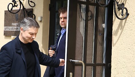 Kristijonas Barto&scaron;evičius Panevėžio apygardos teisme / Tomo Markelevičiaus nuotr.