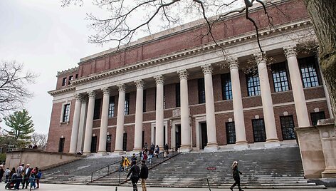 Harvardo universitetas / JOSEPH PREZIOSO / AFP