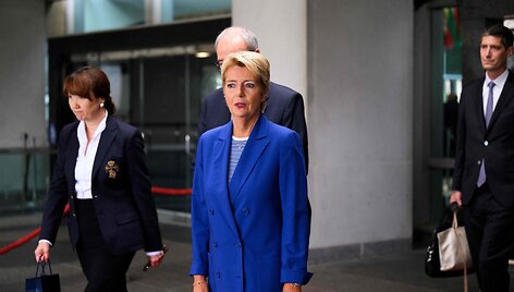 &Scaron;veicarijos prezidentė / DREW ANGERER / AFP