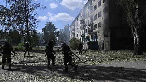 Karas Ukrainoje / GENYA SAVILOV / AFP