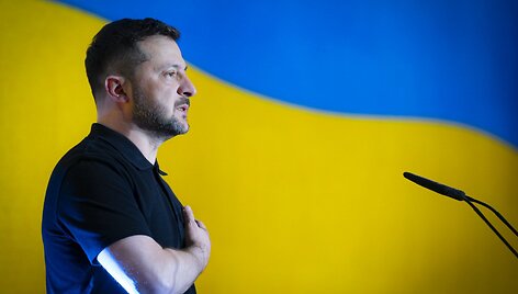 V. Zelenskis / Pool /Ukrainian Presidentia / ZUMAPRESS.com