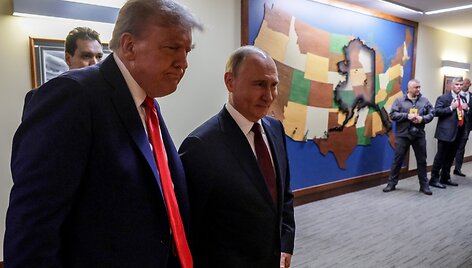 D. Trumpas su V. Putinu / Gavriil Grigorov / ZUMAPRESS.com