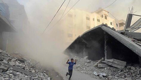 Karas Gazos Ruože / BASHAR TALEB / AFP