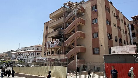 Nasero ligoninė Gazos Ruože / Alaa Abo Mohsen/SIPA / Alaa Abo Mohsen/SIPA