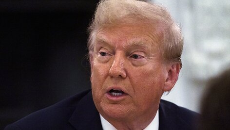 Donaldas Trumpas / Will Oliver - Pool via CNP / picture alliance / Consolidated News Photos