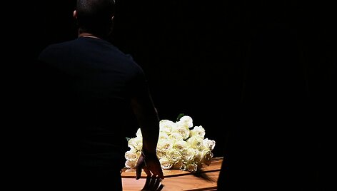 Giorgio Armani karstas  / STEFANO RELLANDINI / AFP