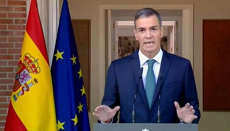  Pedro Sanchezas / HANDOUT / AFP