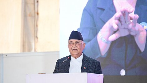 K. P. Sharma Oli / Safal Prakash Shrestha / ZUMAPRESS.com