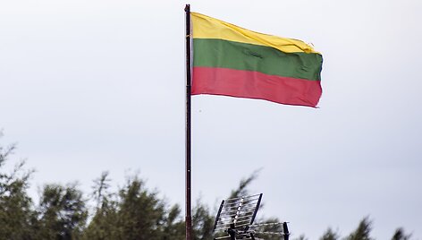Lietuvos vėliava / Attila Husejnow / ZUMAPRESS.com