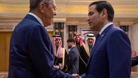 Marco Rubio su Sergejumi Lavrovu / - / AFP