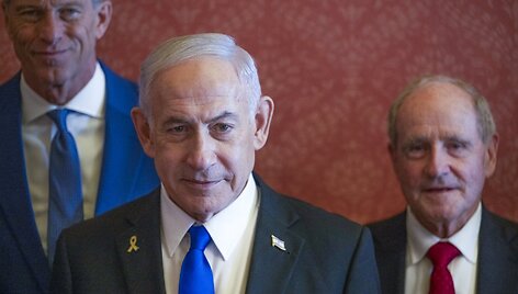 Benjaminas Netanyahu /  / Mattie Neretin/CNP/INSTARimages