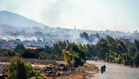 Izraelio smūgiai Sirijoje / SAM HARIRI / AFP