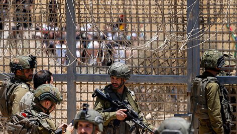 Izraelio kariai / JALAA MAREY / AFP
