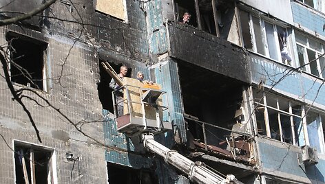 Kamianskė po rusų dronos atakos / Mykola Miakshykov / ZUMAPRESS.com