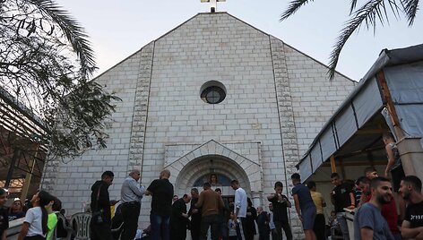 Gazos &Scaron;ventosios &Scaron;eimos bažnyčia / OMAR AL-QATTAA / AFP
