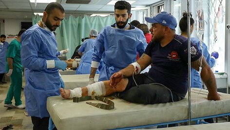 Sirijos Sveidos ligoninė / SHADI AL-DUBAISI / AFP