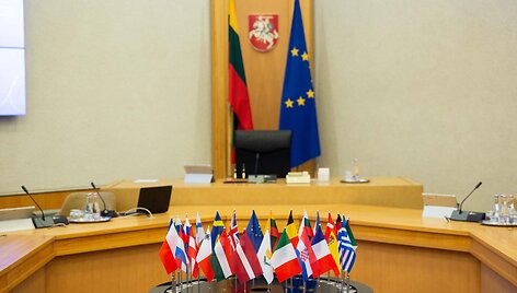 Vyriausybės posėdžių salė / Žygimantas Gedvila/BNS nuotr.