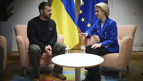 V. Zelenskis ir U. von der Leyen / Ukraine Presidency/Ukrainian Pre / ZUMAPRESS.com