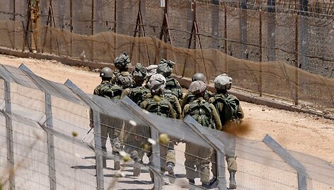Izraelio kariai Sirijoje / JALAA MAREY / AFP